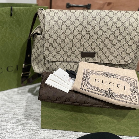 Gucci Handbags - Gucci Diaper Bag